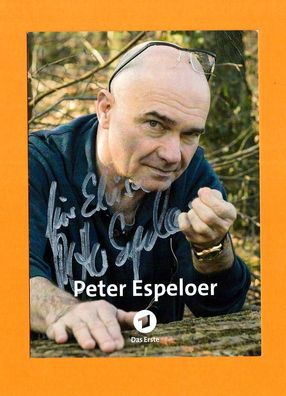 Peter Espeloer - ( deutscher Schauspieler ) - persönlich signiert