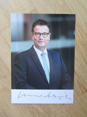 Baden-Württemberg CDU Minister Peter Hauk - handsigniertes Autogramm!!!!