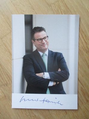 Baden-Württemberg CDU Minister Peter Hauk - handsigniertes Autogramm!!!!!