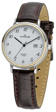 ATRIUM Damen Uhr Armbanduhr A29-14 Leder Datum