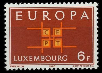 Luxemburg 1963 Nr 681 postfrisch SA31736
