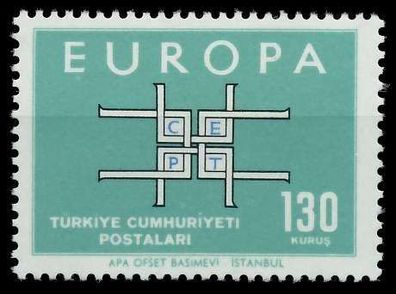 TÜRKEI 1963 Nr 1889 postfrisch SA318B6