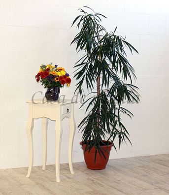 Massivholz Wandtisch creme NEU Telefontisch Beistelltisch Blumentisch Ecktisch holz