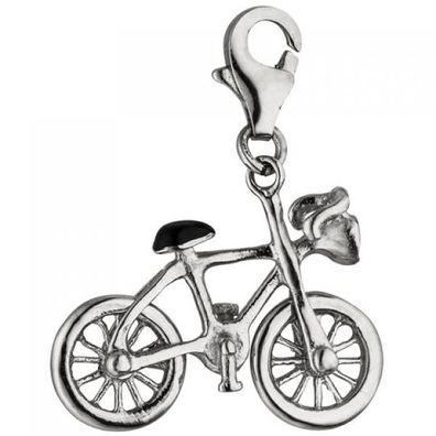 Einhänger Charm Fahrrad 925 Sterling Silber