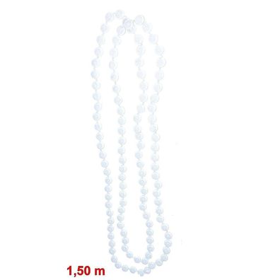 1 x Perlenkette 20er 30er Jahre 150cm Charleston Perlen Kette Fasching Party