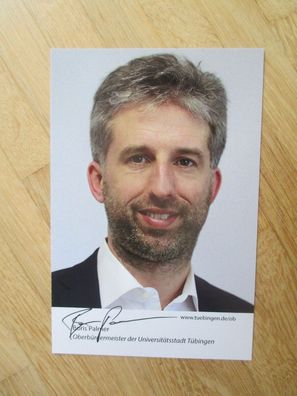 Tübingen Die Grünen Oberbürgermeister Boris Palmer - handsigniertes Autogramm!!!!