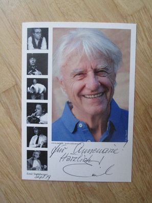 Schweiz Komiker Legende Emil Steinberger - handsigniertes Autogramm!!!