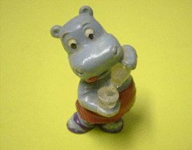 Ü-Ei HAPPY HIPPO Fitness-Fieber 1990 Figur Überraschungsei Sauna Sepp