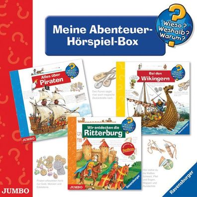 Meine Abenteuer-Box: Alles ?ber Piraten / Wir entdecken die Ritterburg / Be ...