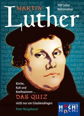 Huch & Friends 879592 - Martin Luther - Das Quiz, Familien Standardspiele, ...