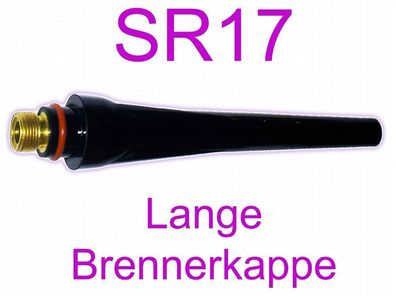 Brennerkappe lang R-SR SR/ WP/ HP 17-18-26 TIG/ WIG SR17 Brenner 57Y02 Back Cap