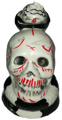 Auswahl Kerze Totenkopf o. Hexe Horror Halloween Gothic Dekoration Grusel Party