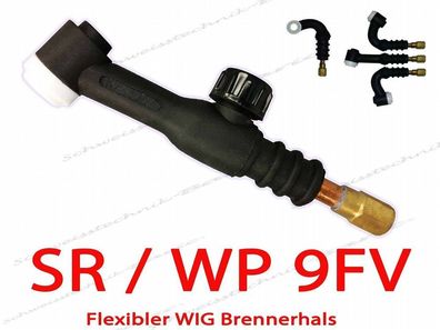 WP9FV Flexibler Ventil Brennerhals für SR9FV SB9FV HP9FV TIG/ WIG Torch SR9 SR-9