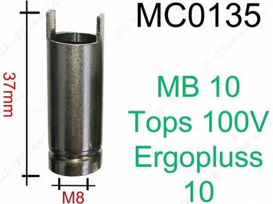 Gasdüse Gasdüsen Punktgasdüse MIG/ MAG Brenner MB10, SP10, TOPS100V MC0135, MB 10