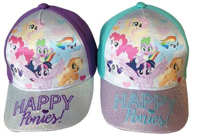 My Little Pony Kinder Glitzer-Kappe Happy Ponies! mit verschiedenen Charakteren