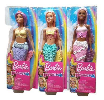 Barbie Dreamtopia Meerjungfrau-Puppen verschiedene Charaktere FXT08