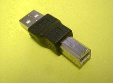 USB 2.0 Adapter Verbinder A-M / B-M Stecker-Stecker