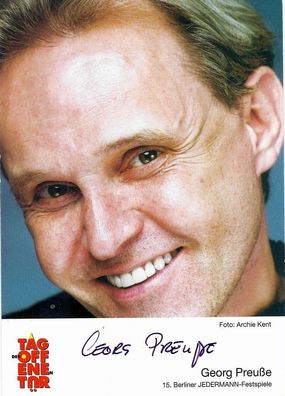 Georg Preuße (Comedy u. Schauspieler) - persönlich signiert