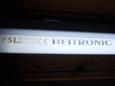 FSL T5 13w 865/ D ROHS 131103B CE Heitronic 53 53,1 cm DayLight Lampe Röhre Neon Tube
