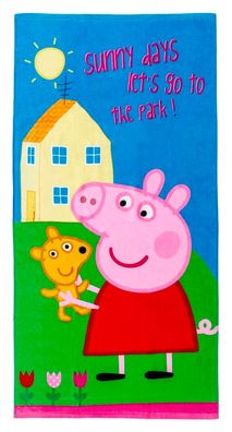 Peppa Pig Kapuzenhandtuch f/ür Kinder Einheitsgr/ö/ße
