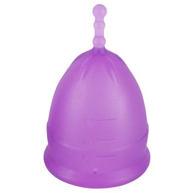 Menstrual Cup lila Hygiene Tampon Silikon Mondschale