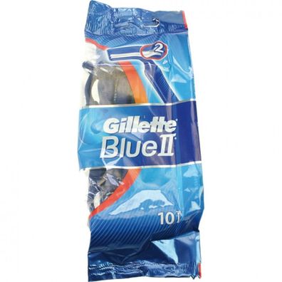 Gillette Blue 2 10er Rasierer Gilette Einwegrasierer Reiserasierer