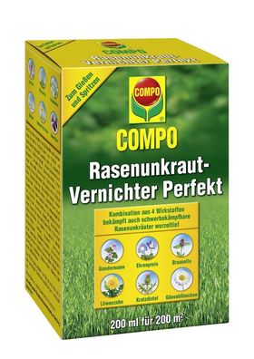 COMPO Rasenunkraut-Vernichter Perfekt 200ml