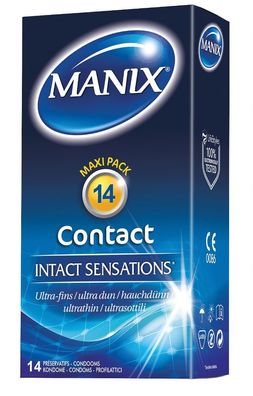MANIX Contact 14 St?ck Naturkautschuklatex Markenkondome