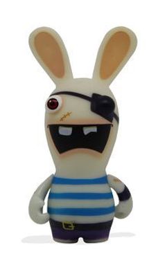 Raving Rabbits Spielfigur Piraten-Hase 9cm 