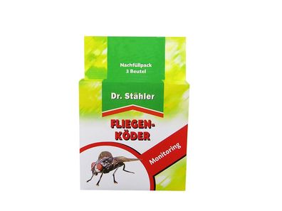 Dr. Stähler Fliegen-Köder Nachfüllpack 3 Beutel