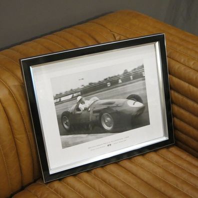Foto Wandbild Fan Britisch Grand Prix Maserati 250 Oldtimer Antik Nostalgi Optik