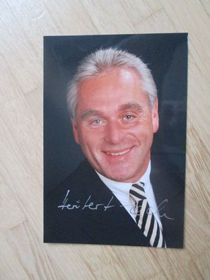 Baden-Württemberg Minister Heribert Rech - handsigniertes Autogramm!!!!