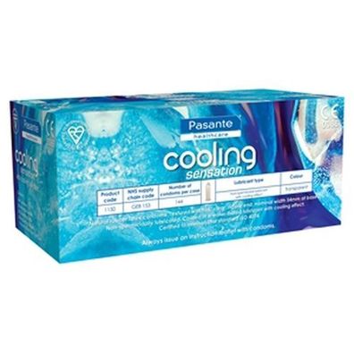 Pasante Cooling Sensation 144 St?ck Kondome Farbe Durchsichtig Markenkondome
