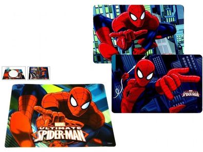 Marvel Spiderman 3D Platzdeckchen, Tischuntersetzer, Tischset, Bastelunterlage