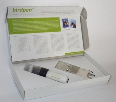 Birdpen Set Dr. Kolbe UV Marker Fensterflug Vogelschlag Aufprallschutz Vögel