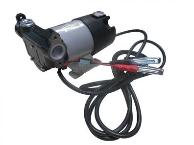24V Dieselpumpe Betankungspumpe Gleichstrompume 60 l min 4m Kabel mit Klemmen