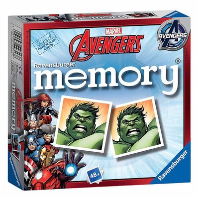 Mini Memory® | 48 Bildkarten | Marvel Avengers | Ravensburger | Spiel