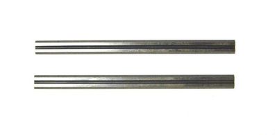 2 HM-Hobelmesser 82 x 5,5 x 1,1 , für Elektrohobel