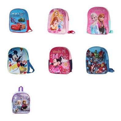 Cars Prinzess Frozen Mickey Maus Avengers Kinderrucksack 28cm Mädchen Jungen