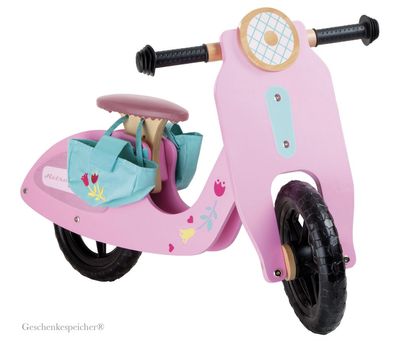 Laufrad Roller Mädchentraum Pink Rosa Flitzer Hochwertig 2 Satteltaschen * Top
