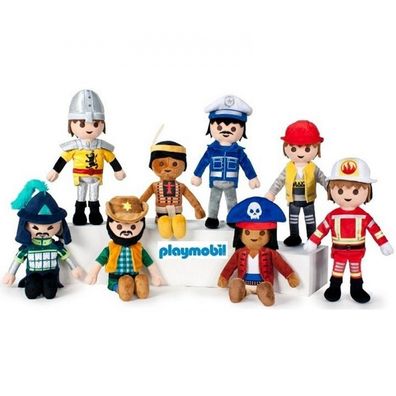 Playmobil® Plüschfigur Stofftier Plüschtier Pirat Cowboy Feuerwehr Polizei 30cm