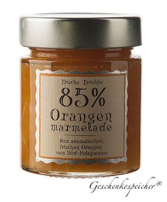 Orangen Marmelade 85% Fruchtanteil €3,31/100g Deligreece Feinkost 180g