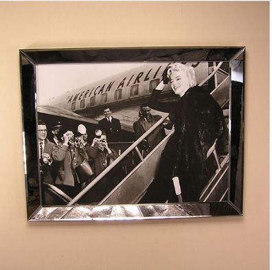 Wandbild Marilyn Monroe Wandbild am JFK Airport Fotos im Haus Home Klassiker Deko