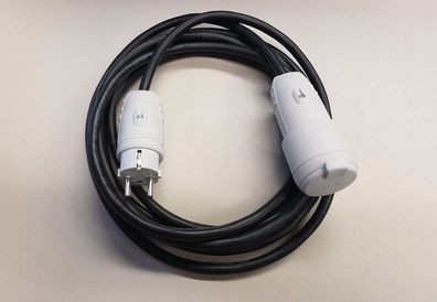 H07RN-F 3x1,5 mit grauen Stecker ab 5m IP44 Aussen Verlängerungskabel 