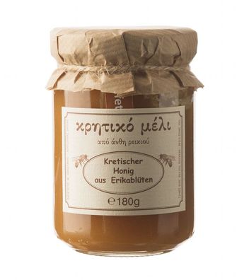 Honig aus Erikablüten Honig Kreta €4,97/100g Gourmet Feinkost Deligreece 180 g