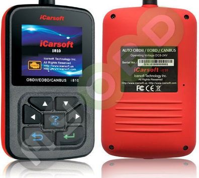 Original iCarsoft i909 OBD Tiefen-Diagnose Motor ABS Airbag für Mazda Mitsubishi