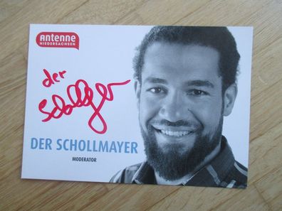 Antenne Niedersachsen Moderator Der Schollmayer - handsigniertes Autogramm!!