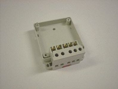 Montagesockel 5-polig Platte Sockel Gehäuse für Hutschiene Stromschiene
