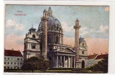 59042 Präge Ak Wien Karlskirche um 1905