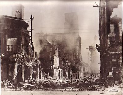 106571 großes Original Propaganda Foto "Eroberung von Soissons" 1. Weltkrieg